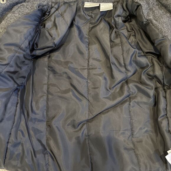 Koala Kids Baby Boys Wool Blend Jacket Winter Coat Dark Gray Hood Size 18-24m‎ - Picture 8 of 14